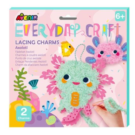 Set creativ Everyday Craft - confectioneaza charm-uri Axolotl - imagine 11